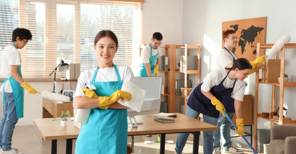 Serviço profissional de limpeza destaca os benefícios de escolher a terceirização de serviços
